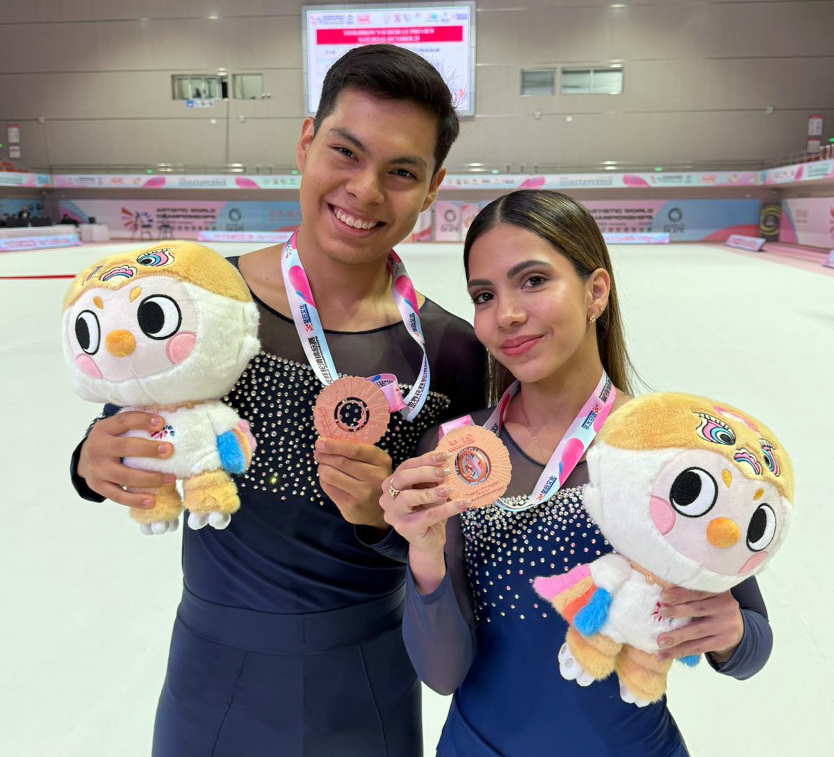 MarÃa Paula Muñoz y su medalla de bronce