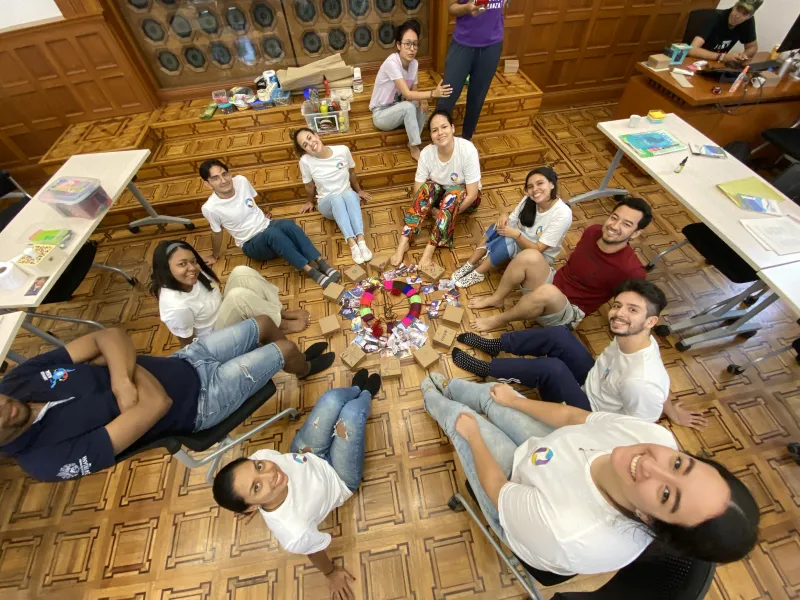 Jóvenes siguen las Huellas del Primer Caminante en Javeriana Cali