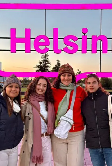 Estudiantes javerianos están en Finlandia co-creando soluciones globales junto a empresas internacionales